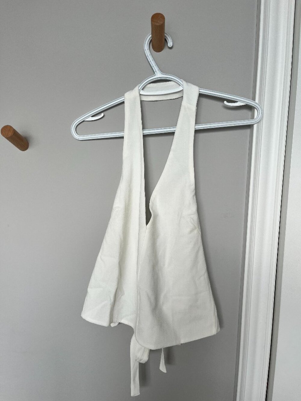 Zara White Halter